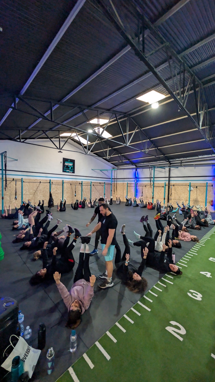 Comunidad Factory en pleno entrenamiento
